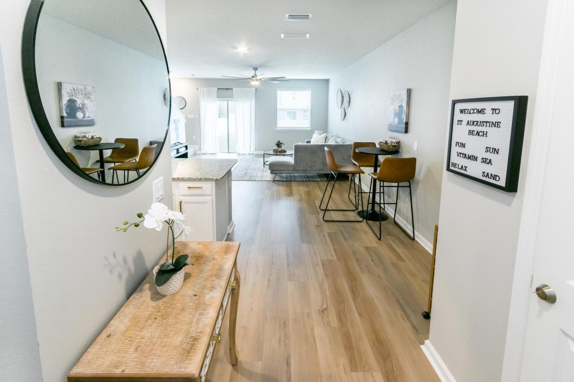 Cozy 3Br Townhouse, 15 Mins To Downtown Villa เซนต์ออกัสติน ภายนอก รูปภาพ